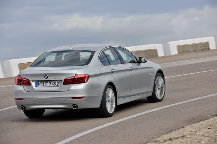 BMW 5-series facelift photo gallery